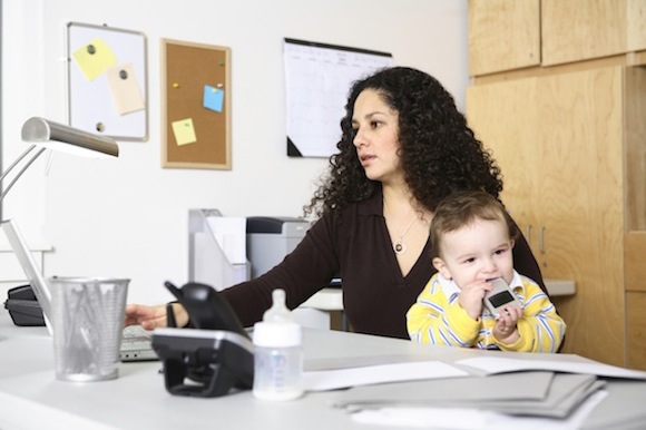 A Single Mother Working Three Jobs